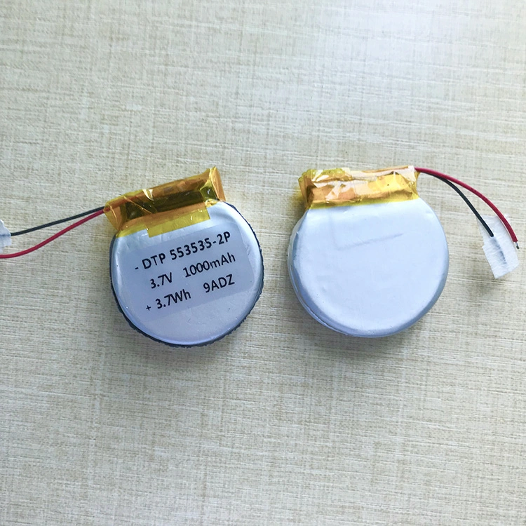 Dtp553535 Special Li-ion 3.7V 500mAh Lithium Polymer Battery for Bluetooth