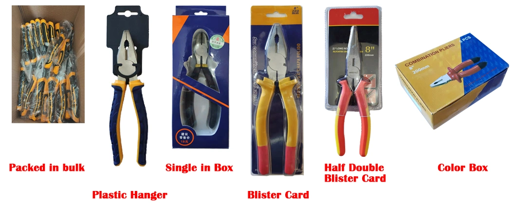 High Quality Multi-Functional 8 Inches Diagonal Pliers DIY Hand Tool for Household Item Electrical Wire Cable Cutting