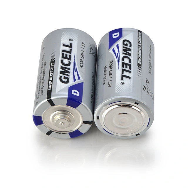 Special Hot Selling Hight Power Size D R20 Zinc Carbon Dry Battery