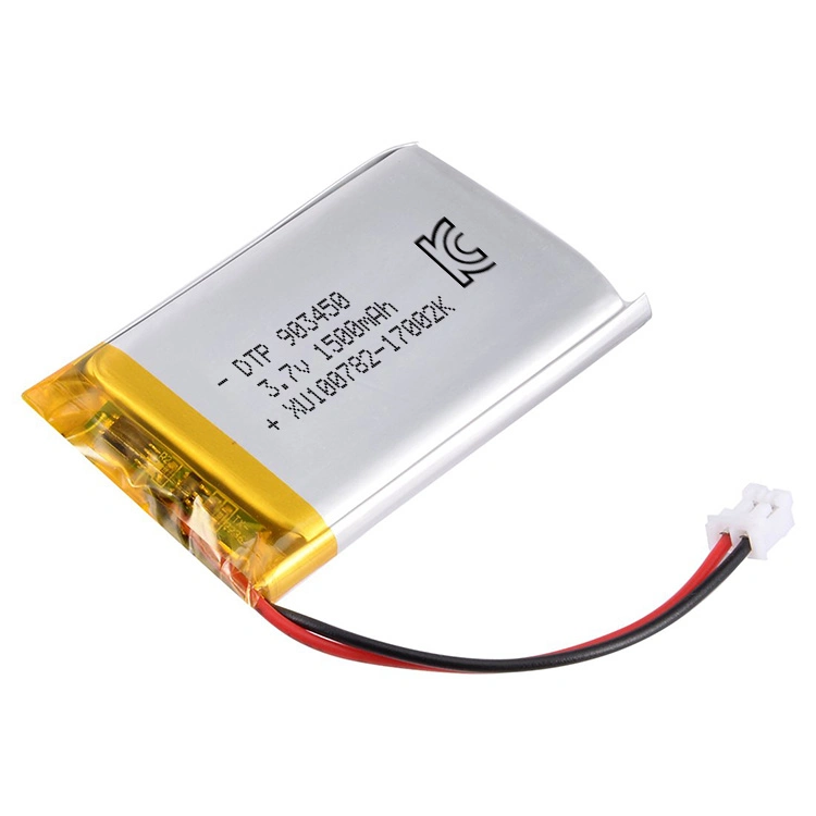 Dtp903450 Lithium-Polymer-Batterie 3.7 V 1500mAh Lipo Battery