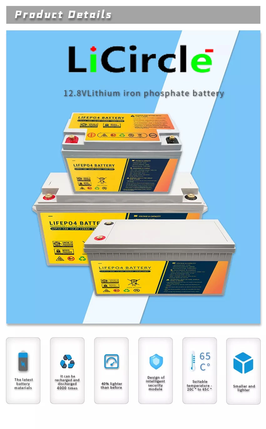 Lithium Ion Batteries LiFePO4 12V 100ah 200ah 280ah 310ah Battery Pack 12V LiFePO4 Battery Cell for Home Storage System