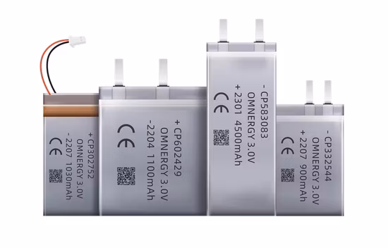 3.0V Non-Rechargeable Primary Lithium Battery Cr17450 Spriral Type Li-Mno2 Disposable Cylindrical Battery for Water Meter