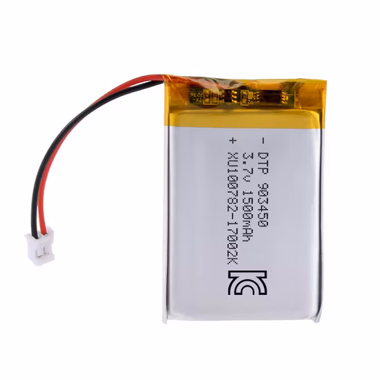 Dtp903450 Lithium-Polymer-Batterie 3.7 V 1500mAh Lipo Battery