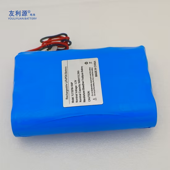 Factory CE Rose Un38.3 Direct High Capacity Energy Storage Lifep04 Battery Cylindrical LFP Battery 32700 3.2V 36ah 1s6p 115.2wh Lithium Ion Battery
