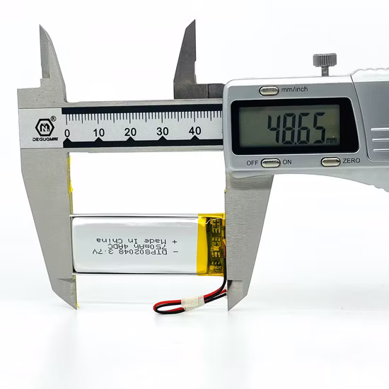 Kc Certified 1260110 Rechargeable 3.7V 10000mAh Lipo Lithium Polymer Battery